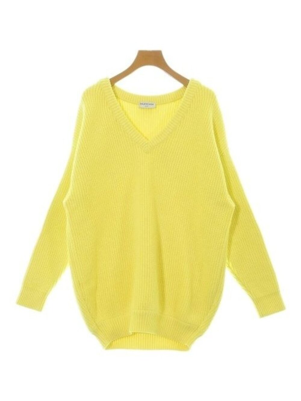 Balenciaga Knit Sweater Yellow
